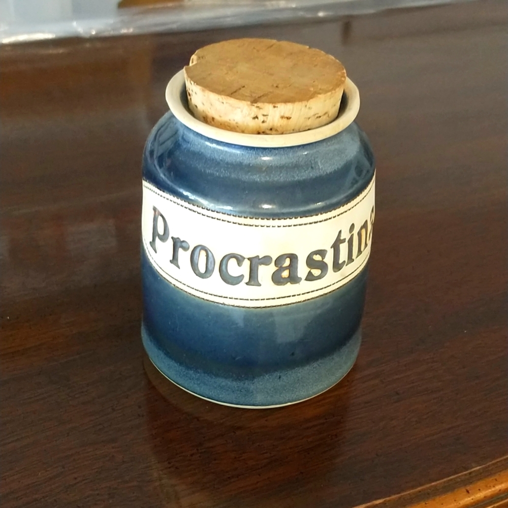 Brophy Jar - Procrastination